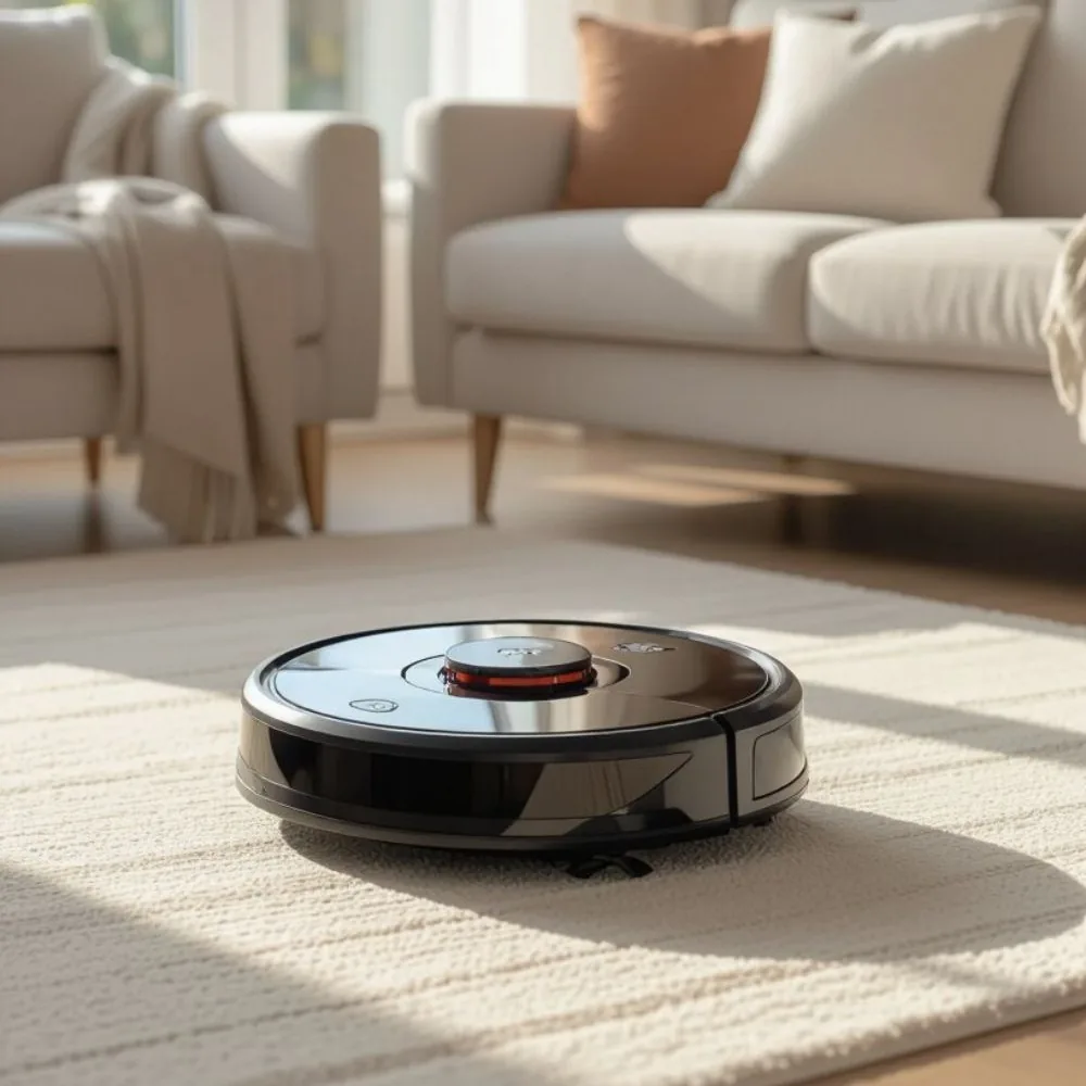 Aspiradora robot a prueba de pelos de gatos
