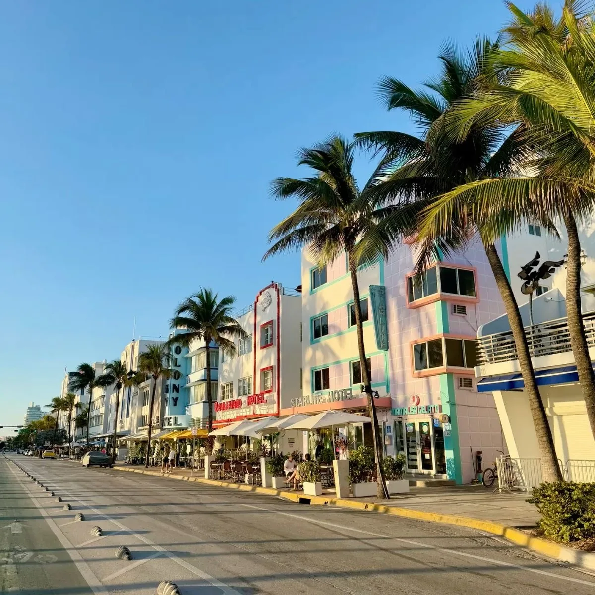 Paseo y helado "art deco" en South Beach